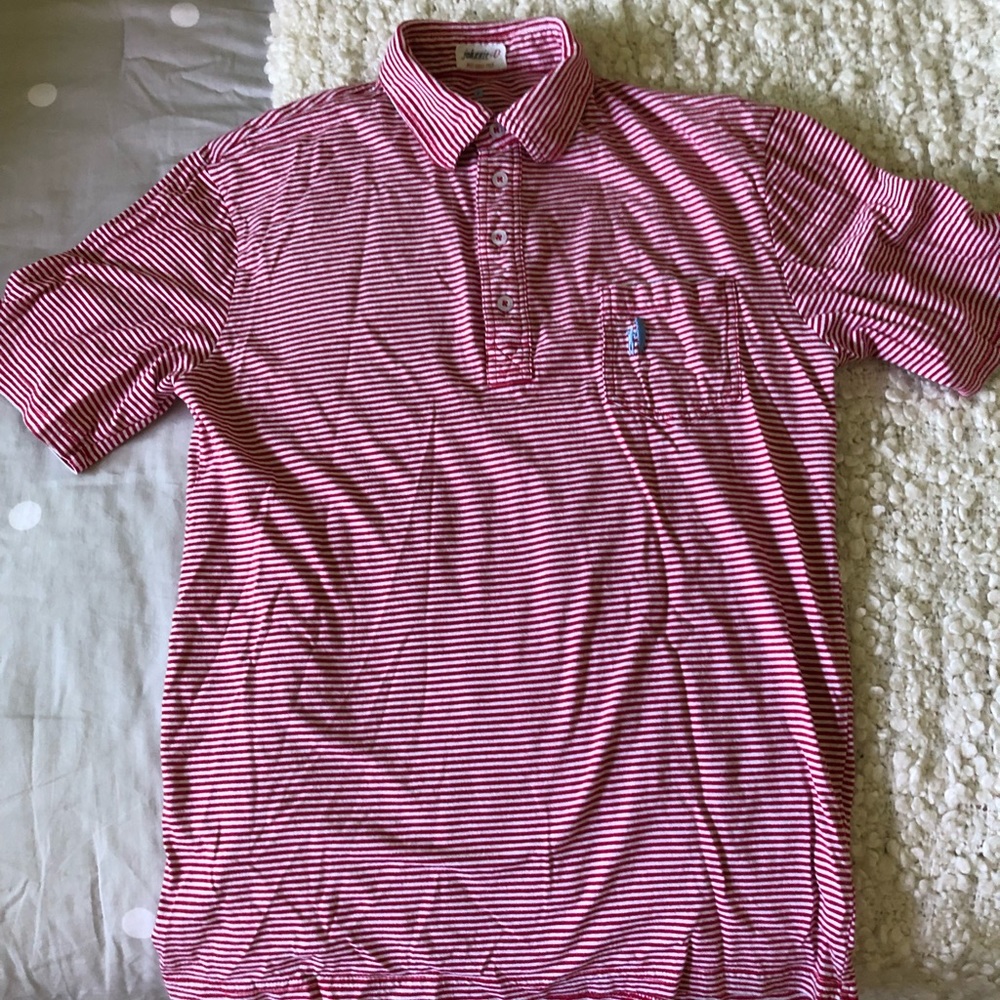 Johnnie-O striped polo